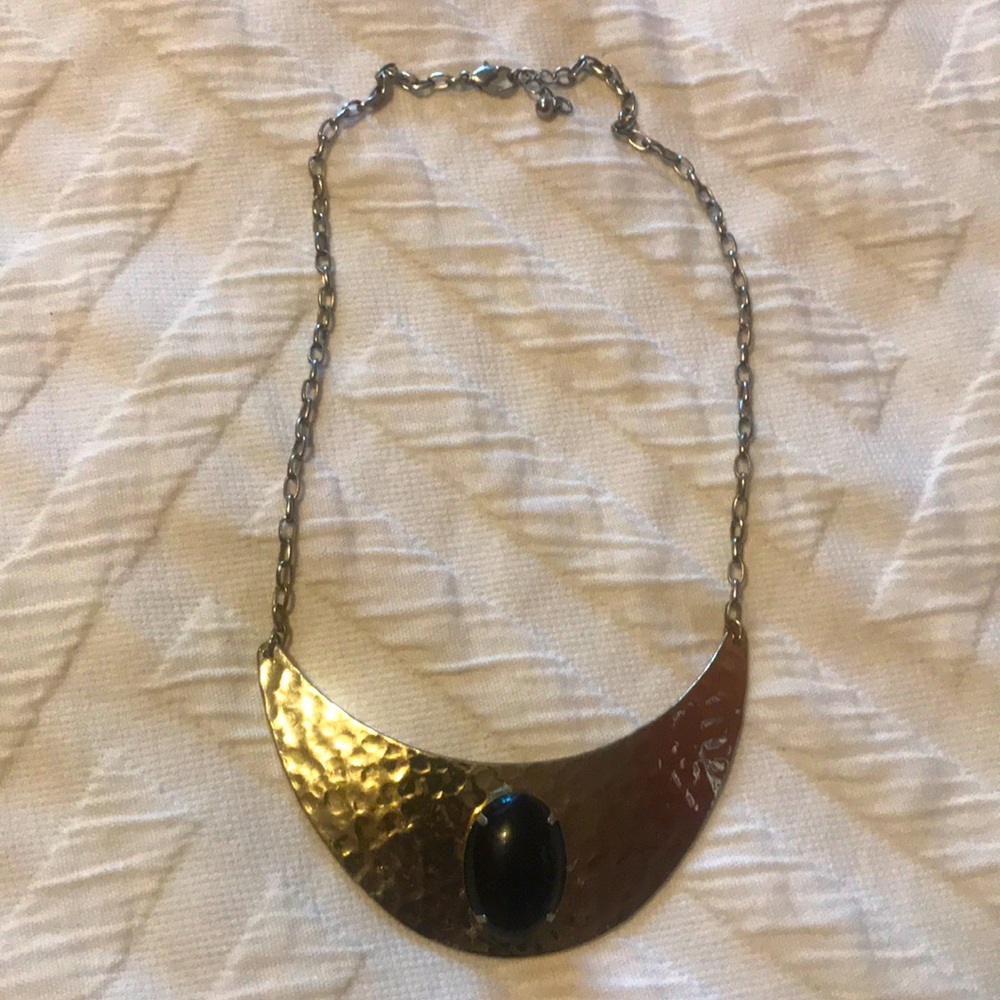 Vintage J.Crew Black and Gold Necklace